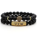 Bracelets Royaux en Perles Homme en Pierre-Mon Bracelet Homme