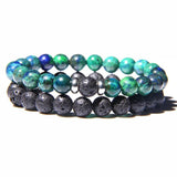 Bracelet Perle vert