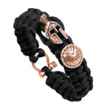 Bracelet Survie Casque Gladiateur en Paracorde-Mon Bracelet Homme