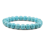 Bracelet Turquoise Lithothérapie pour Homme (Perle)-Mon Bracelet Homme