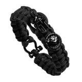 Bracelet Survie Casque Gladiateur en Paracorde-Mon Bracelet Homme