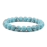 Bracelet Turquoise Pierre Naturelle Parker Pour Homme (Perle)-Mon Bracelet Homme
