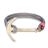 Bracelet Ancre Hope Love en Corde - Mon Bracelet Homme
