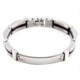 Bracelet Argenté Chaîne Homme en Acier - Mon Bracelet Homme