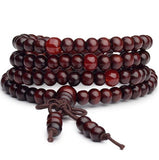 Bracelet Bouddhiste en Perles de Bois pour Homme - Mon Bracelet Homme