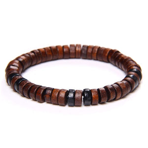 Bracelet Boule en Bois pour Homme - Mon Bracelet Homme