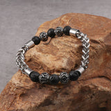 Bracelet Chaîne Boule en Acier - Mon Bracelet Homme