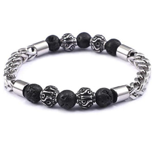Bracelet Chaîne Boule en Acier - Mon Bracelet Homme