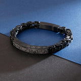 Bracelet Chaîne Homme Luxueux en Acier - Mon Bracelet Homme