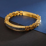 Bracelet Chaîne Homme Luxueux en Acier - Mon Bracelet Homme