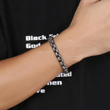 Bracelet Chaîne Maille en Acier - Mon Bracelet Homme