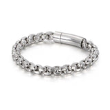 Bracelet Chaîne Maille en Acier - Mon Bracelet Homme