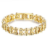 Bracelet Chaîne Moto Homme en Acier - Mon Bracelet Homme