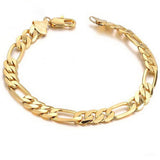 Bracelet Chaîne Plaqué Or en Acier - Mon Bracelet Homme