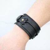 Bracelet de Force Maintien Poignet en Cuir - Mon Bracelet Homme