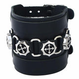 Bracelet de Force Métal et Cuir - Mon Bracelet Homme
