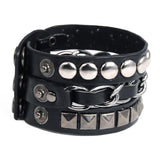 Bracelet de Force Simili Cuir - Mon Bracelet Homme