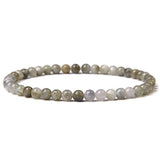 Bracelet Discret En Pierre Naturelle De 4mm Pour Homme - Mon Bracelet Homme