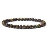 Bracelet Discret En Pierre Naturelle De 4mm Pour Homme - Mon Bracelet Homme