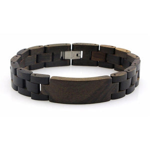 Bracelet en Bois De Chêne Noir pour Homme - Mon Bracelet Homme