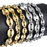 Bracelet Grain de Café Plaqué Or Homme - Mon Bracelet Homme