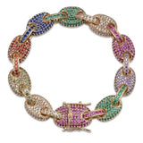 Bracelet Grain de Café Strass - Mon Bracelet Homme