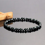 Bracelet Hématite 4Mm Jasper pour Homme en Perles - Mon Bracelet Homme