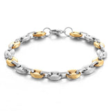 Bracelet Homme Grain de Café Acier - Mon Bracelet Homme
