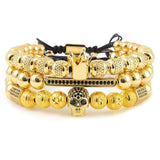 Bracelet Homme Tête de Mort Marque Luxe - Mon Bracelet Homme