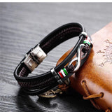 Bracelet Infini Nouveau Modèle Pour Homme en Cuir - Mon Bracelet Homme
