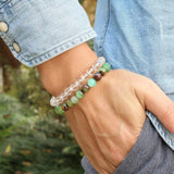 Bracelet Jade 8mm pour Homme en Perles - Mon Bracelet Homme