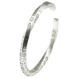 Bracelet Jonc Homme Spirale en Argent 925 - Mon Bracelet Homme