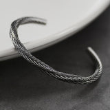 Bracelet Jonc Homme Viking Torsadé - Mon Bracelet Homme