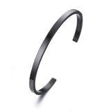 Bracelet Jonc Masculin en Acier - Mon Bracelet Homme