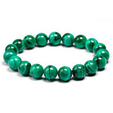 Bracelet Malachite Naturelle pour Homme en Perles - Mon Bracelet Homme