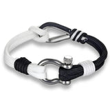 Bracelet Marin avec Manille en Corde - Mon Bracelet Homme